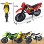 Imagem de Moto De Brinquedo Motocross 28Cm - Vermelho