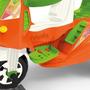 Imagem de Moto Duo Calesita + 02 Capacete Triciclo Infantil 02 Crianças com Empurrador Calesita
