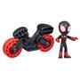 Imagem de Moto e Boneco Miles Morales - Spidey and Amazing Friends - 6,5 cm - Hasbro