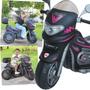 Imagem de Moto Eletrica Biemme Sprint Turbo 12V Capacete Preta Girl