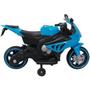Imagem de Moto Eletrica Grande Infantil Menino Menina 6v Com Inmetro Azul