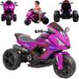 Imagem de Moto Eletrica Infantil Biemme Sport Racing LED Fumaça 6V Girl