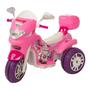 Imagem de Moto Eletrica Infantil Fashion Sprint Turbo Pink Com Capacete E BaÚ