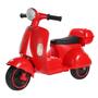 Imagem de Moto Elétrica Infantil Menino Menina 6V Com Luz e Som Mini Moto Scooter - Vermelho