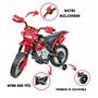 Imagem de Moto Elétrica Infantil Motocross Motinho Aventura 6V Vermelha