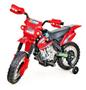 Imagem de Moto Elétrica Infantil Motocross Vermelha - Homeplay