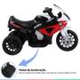 Imagem de Moto Elétrica Infantil Triciclo Criança 3km/h 18 Meses Até 20kg Bateria 6V Luz 6 Músicas BMW S1000RR