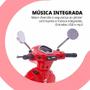 Imagem de Moto Elétrica Infantil - Vespa GTS - 6v - Vermelha - Zippy Toys