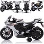 Imagem de Moto Eletrica Infantil Zippy Toys Honda CBR 1000RR 6V Branca