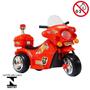 Imagem de Moto Elétrica Triciclo Infantil Criança Até 17kg 6v Com Luzes Sons e Acelerador Vermelho Importway