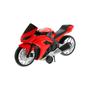 Imagem de Moto Evolution Vermelho Veiculo Brinquedo - Bs Toys RV-459.1