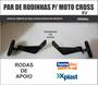 Imagem de Moto HP Cross 6v Homeplay - Só o Par de  Rodas de Apoio