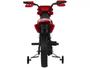 Imagem de Moto Infantil Elétrica Cross Vermelha 6v Motocross Brinquedos Homeplay