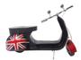 Imagem de Moto Londres Modelo Vespa Vintage Retro De Metal Fundido (CJ-017)