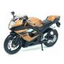 Imagem de Moto Miniatura Esportiva Suzuki Gsx R 1000 Dourada