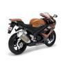 Imagem de Moto Miniatura Esportiva Suzuki Gsx R 1000 Dourada