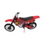 Imagem de Moto Motocross de Brinquedo com Apoio Grande 36cm Vermelha