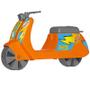 Imagem de Moto scooter de brinquedo retrô motinha infantil mobilete