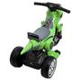 Imagem de Moto Triciclo Elétrico Dinossauro 12v Cor Verde Com Carregador 110v/220v - Unitoys