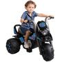 Imagem de Moto Triciclo Eletrico Infantil Biemme Fox Dark Azul 6V