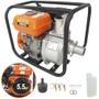 Imagem de Motobomba Vulcan VMB552 á Gasolina Com Motor 4 Tempos 163CC 5,5CV Autoescorvante 2'' Partida Manual