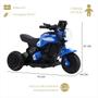 Imagem de Motoca Elétrica Para Criança Azul Bateria Carregador Bivolt