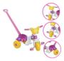Imagem de  Motoca Triciclo Borboleta Infantil com Luz Tico Tico Brinquedo Magic Toys