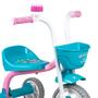 Imagem de Motoca Triciclo Infantil Nathor Charm Com Cestinha e Buzina