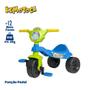 Imagem de Motoca Triciclo Velotrol Menino Dino Com Pedal - Suporta 25kg - Certificado Inmetro