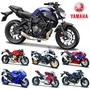 Imagem de Motocicleta em Escala 1:18 - Yamaha MT-07, KTM RC 390, YZF-R1, V4 S e Road Star