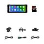 Imagem de Motocicleta GPS Navegação DVR Dash Cam 6.86' Wireless Carplay Android Auto IP67 Bluetooth Duplo À
