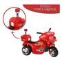 Imagem de Motocicleta Mini Moto Elétrica Infantil Recarregável C/ Som Vermelho ImportWay - BW006VM