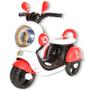 Imagem de Motocicleta Moto Elétrica Infantil Motinha Crianças Vermelho
