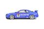 Imagem de Motor City Classics Nissan GT-R R34 Streetfighter Azul 2000 Escala 1:18