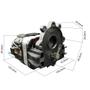 Imagem de Motor Elétrico Compatível com Lavajato Tekna HLX1102VM 1400W (127V)