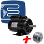 Imagem de Motor Elétrico Monofásico 3cv 2 Pólos Alta Rotação Com Polia