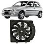 Imagem de Motor ventilador Classic 1994 Ate 2017 Corsa Hatch Sedan Pick Up Wagon 1994 Ate 2012 Gmv Com Ar Condicionado Sistema Valeo Condensador Com Defletor Se