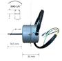 Imagem de Motor Ventiladora para Ar Condicionado Spring Midea Carrier 220v de 7 a 12.000 BTU/h YDK36-6A