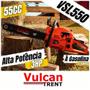 Imagem de Motoserra gasolina 2T 55cc 3,0HP 18" VSL550 Vulcan Trent
