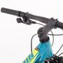 Imagem de Mountain Bike Aro 29 Quadro Alumínio M17' Freio a Disco Shimano Fun Evo 2023 Aqua Amarelo Sense