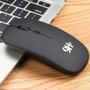 Imagem de Mouse Bluetooth sem fio Óptico Slim USB para PC Computador 2.4 gb 1600 DPI recarregável Wireless