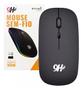Imagem de Mouse Bluetooth sem fio Óptico Slim USB para PC Computador 2.4 gb 1600 DPI recarregável Wireless