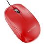 Imagem de Mouse BOX Optico Vermelho USB Multilaser MO292