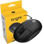 Imagem de Mouse BRIGHT  Preto USB - 0106