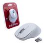 Imagem de Mouse C3Plus M-BT200WH, WiFi 2.4GHz, Bluetooth, Receptor Nano USB, 1600DPI, Branco