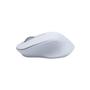 Imagem de Mouse C3Plus M-BT200WH, WiFi 2.4GHz, Bluetooth, Receptor Nano USB, 1600DPI, Branco