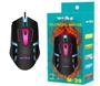 Imagem de Mouse Com Fio Gamer Luzes Semi Profissional Jogador Jogo Rgb DPI 1600/2400/3200 Ajustavel