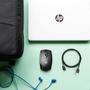 Imagem de Mouse com Fio HP X500 - USB para PC, Notebook e Mac (E5E76AAABA)