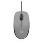 Imagem de Mouse Com Fio Mf400 Clique Silencioso Conexão Usb 1200dpi Cabo De 180cm 3 Botões - Cinza - Mo387