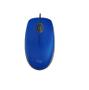 Imagem de Mouse com fio USB Logitech M110 Azul Clique Silencioso